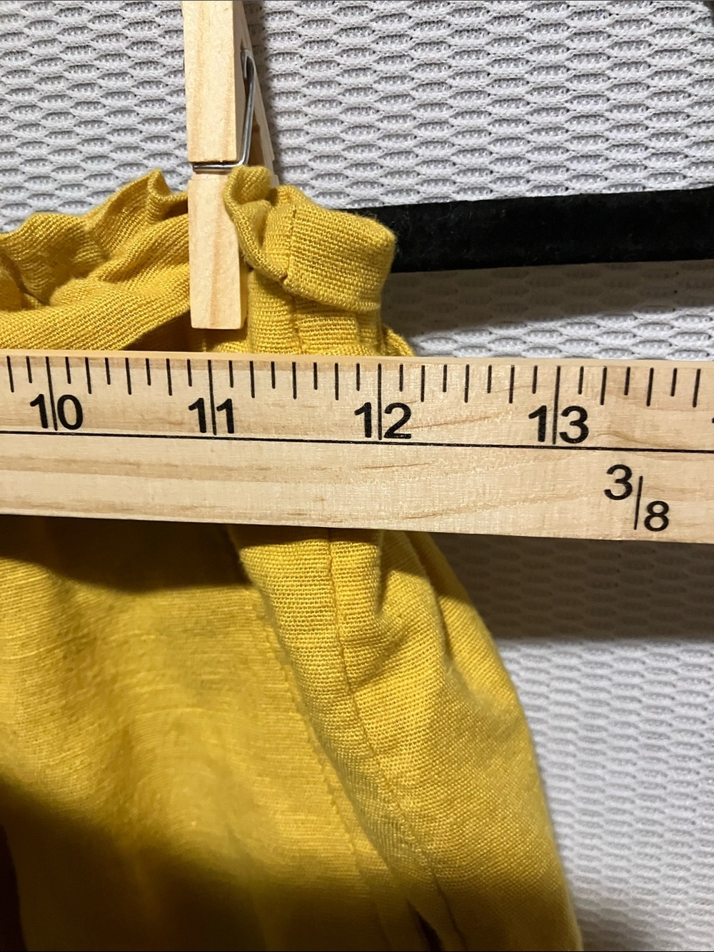 American Eagle Outfitters Yellow Paperbag Waist Tie-Front Shorts - Picture 3 of 13